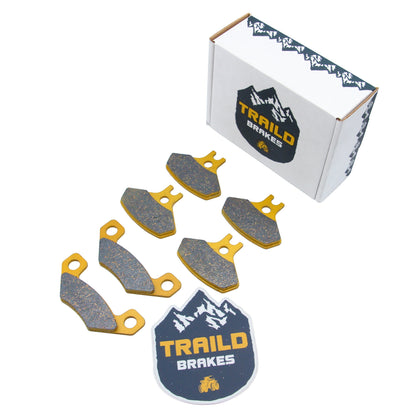 Can-Am/Bombardier DS 450 2008-2015 Ceramic Brake Pad Set - Brake Pads