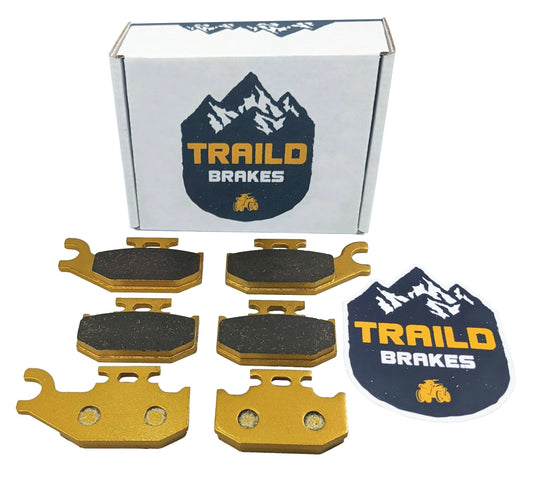 Can-Am/Bombardier DS 650 2000-2007 Ceramic Brake Pad Set - Vehicle Parts & Accessories