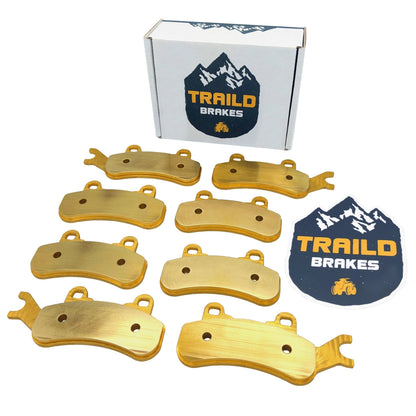 Can-Am Commander/Commander MAX 1000R/700 2021-2026 Brass Brake Pad Set - Vehicle Parts & Accessories