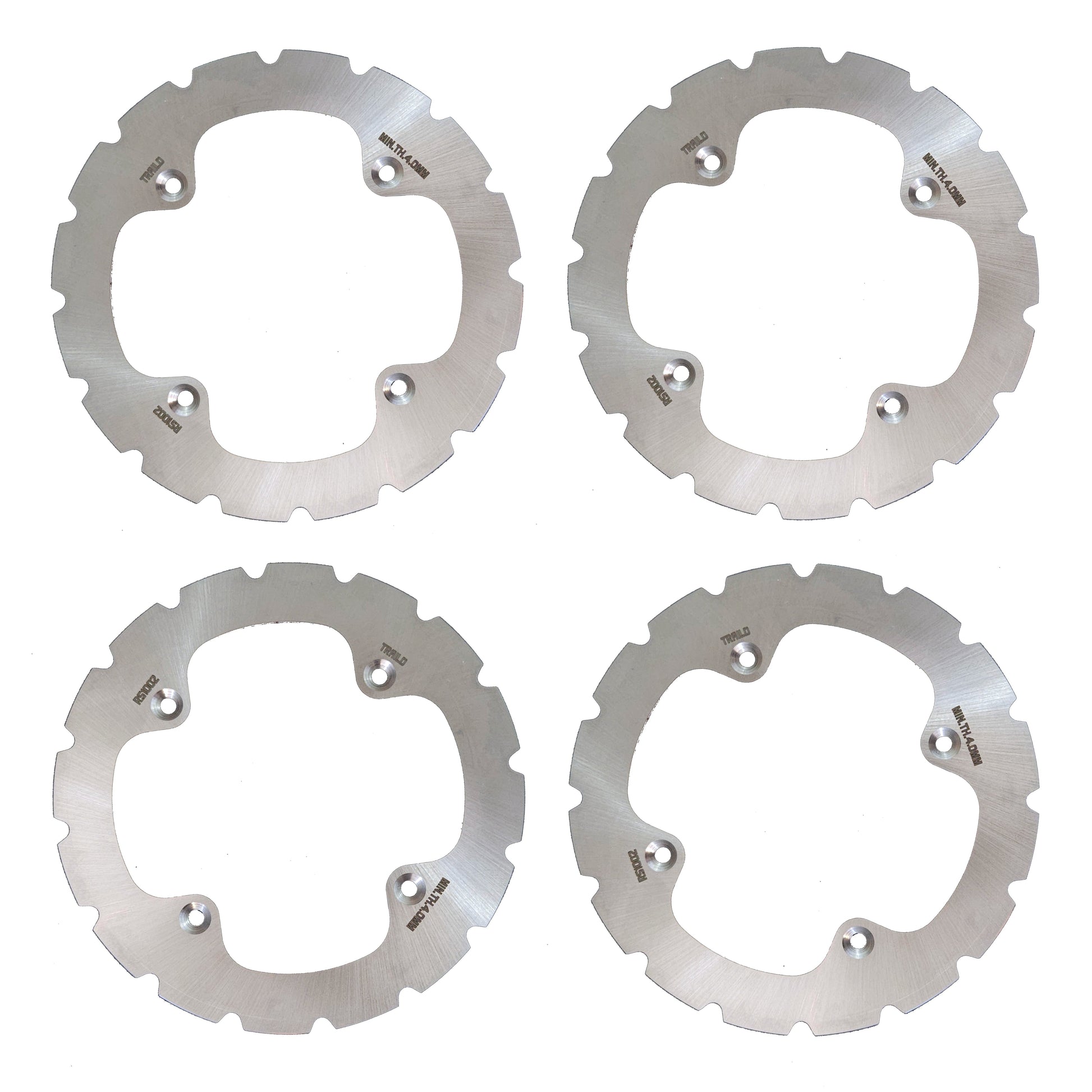 Can-Am Commander/Commander MAX 1000R/700 2021-2026 Ridge Rider Disc Brake Rotors - Full Vehicle Set (Front & Rear)