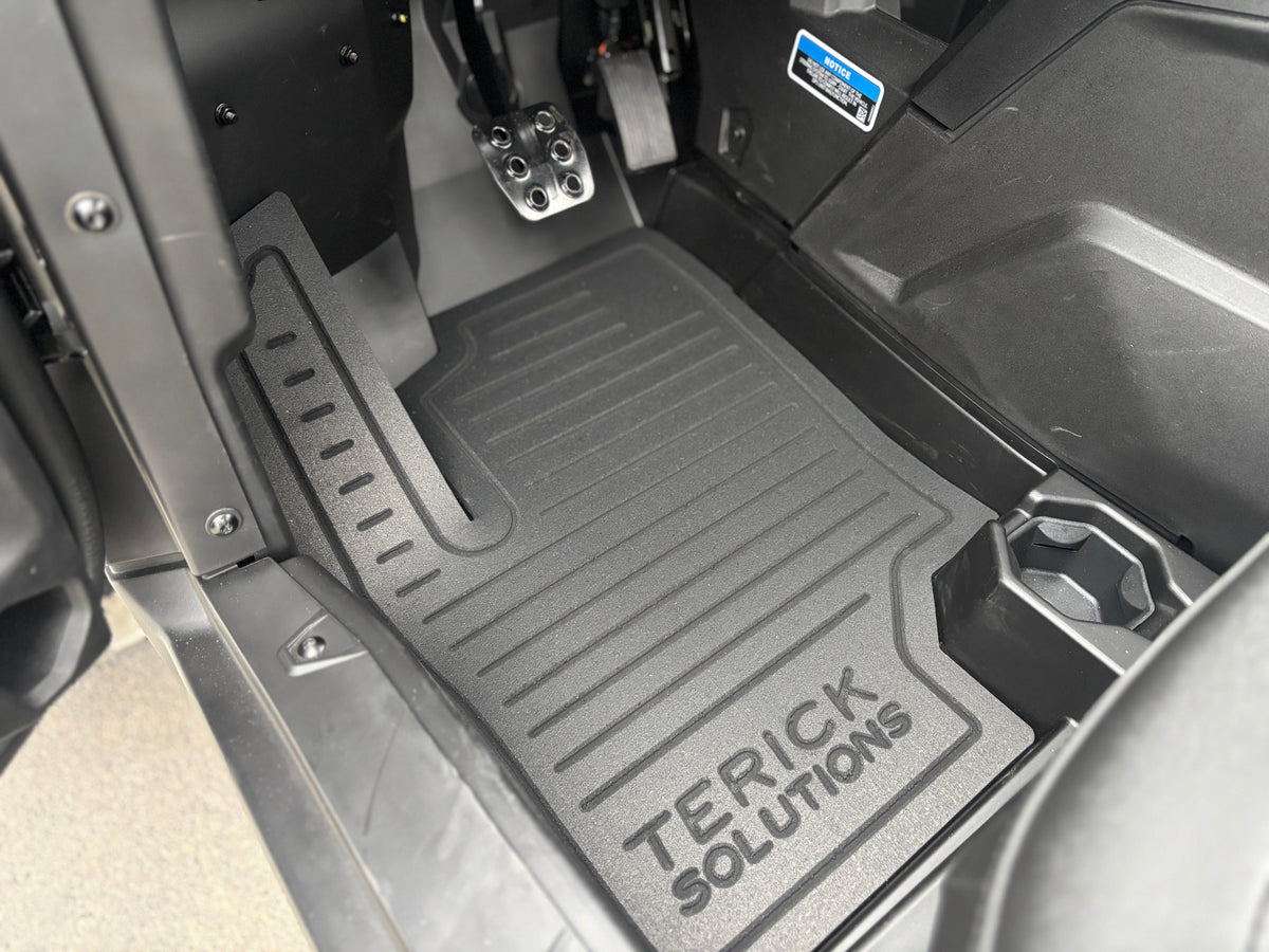 Can-Am Commander / Maverick Gen 2 Rubber Floor Mats - UTV Rubber floor mats