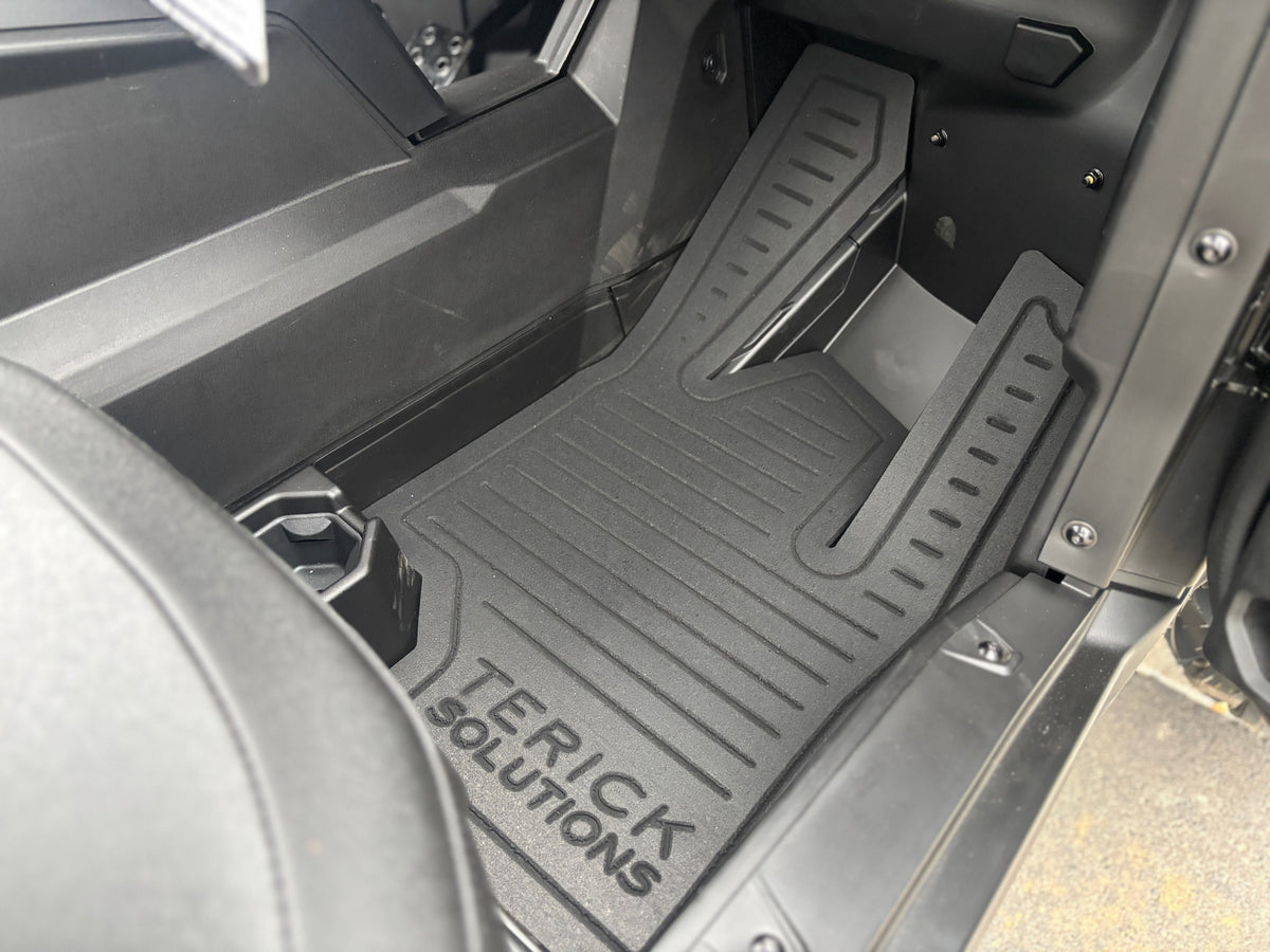 Can-Am Commander / Maverick Gen 2 Rubber Floor Mats - UTV Rubber floor mats