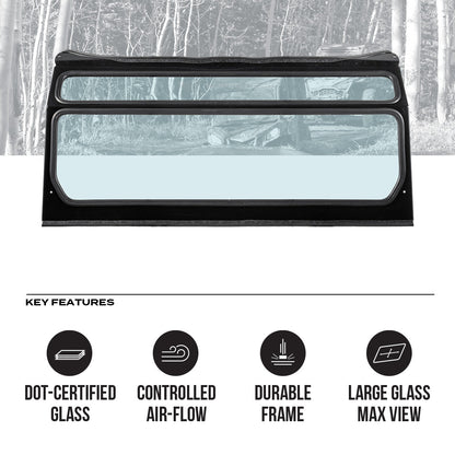 Can-Am Commander Tinted Rear Windshield - Rear Windshield