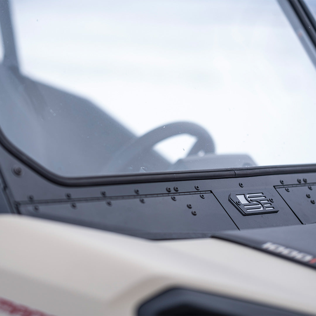 Can-Am Commander Vented Front Windshield - Glass Front Windshield
