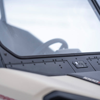Can-Am Commander Vented Front Windshield - Glass Front Windshield