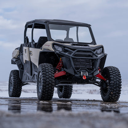 Can-Am Commander Vented Front Windshield - Glass Front Windshield