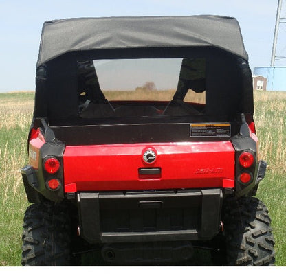 Can-Am Commander - Vinyl Windshield/Top/Rear Combo - Windshield/Roof/Back Panel
