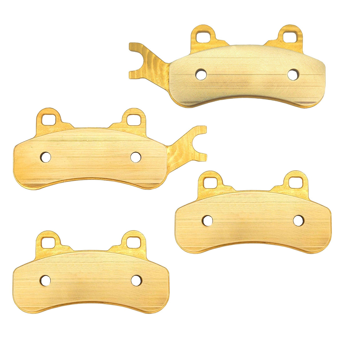 Can-Am Defender 3-Seater HD7 HD8 HD9 HD10 HD11 2016-2026 Brass Brake Pad Set - Front Axle Set - Vehicle Parts &