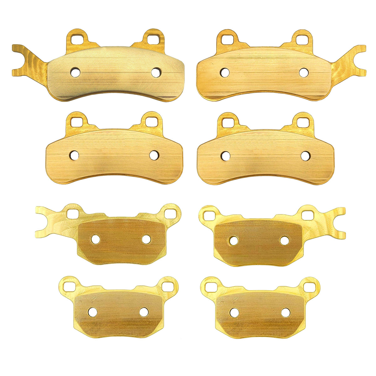 Can-Am Defender 3-Seater HD7 HD8 HD9 HD10 HD11 2016-2026 Brass Brake Pad Set - Full Vehicle Set - Vehicle Parts &
