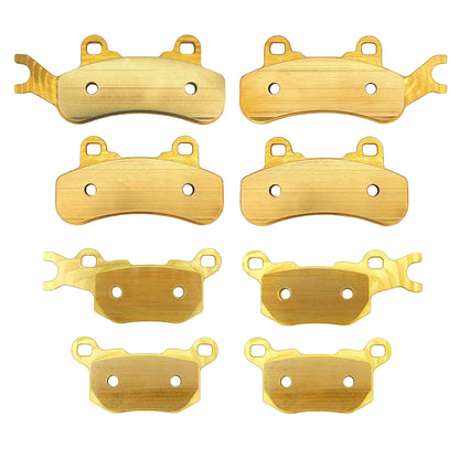 Can-Am Defender 3-Seater HD7 HD8 HD9 HD10 HD11 2016-2026 Brass Brake Pad Set - Full Vehicle Set - Vehicle Parts &