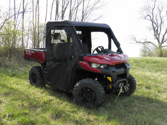 Can-Am Defender - Full Cab Enclosure for Hard Windshield - Full Cab Enclosure