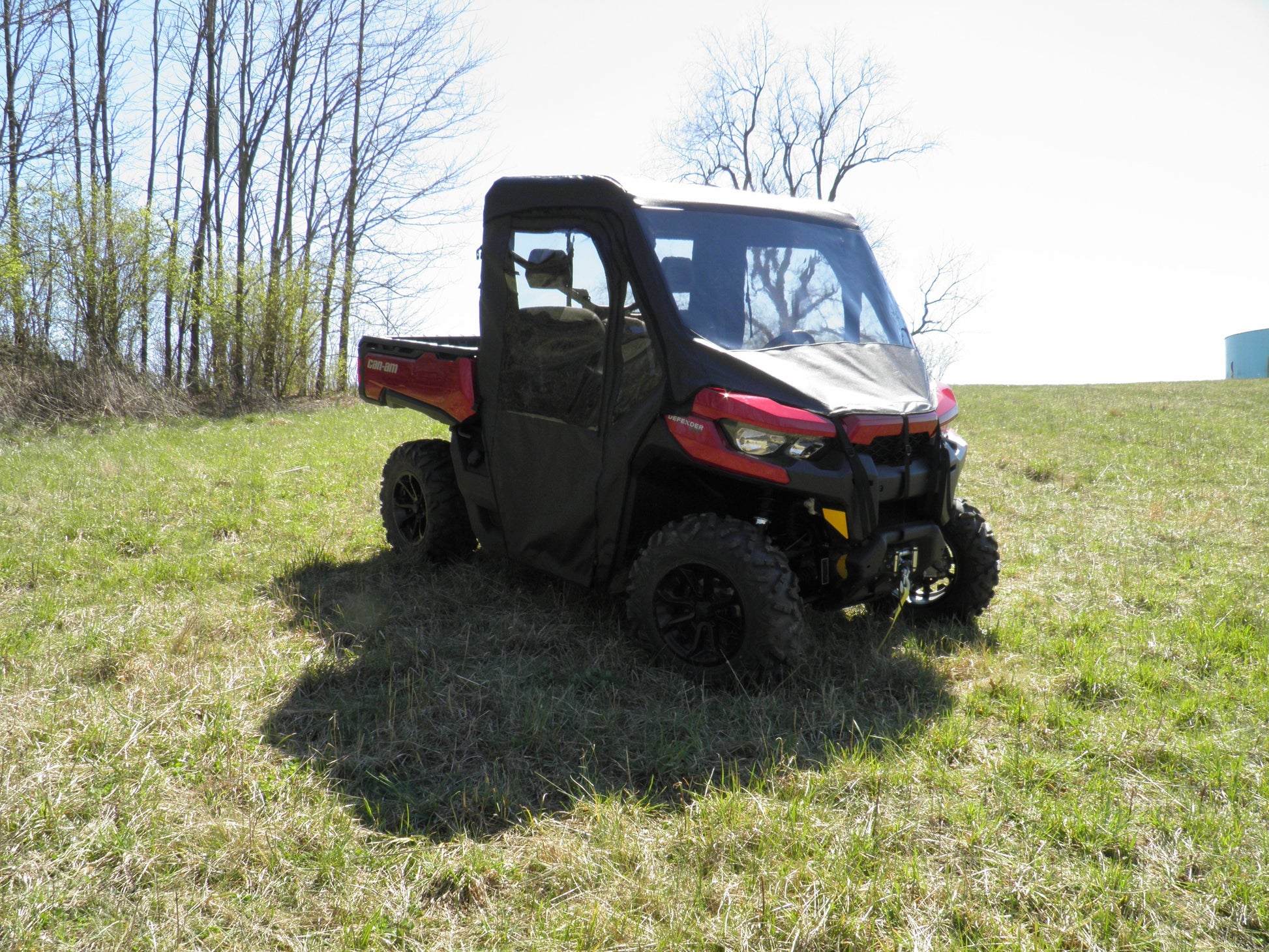 Can-Am Defender - Full Cab Enclosure with Vinyl Windshield - Full Cab Enclosure