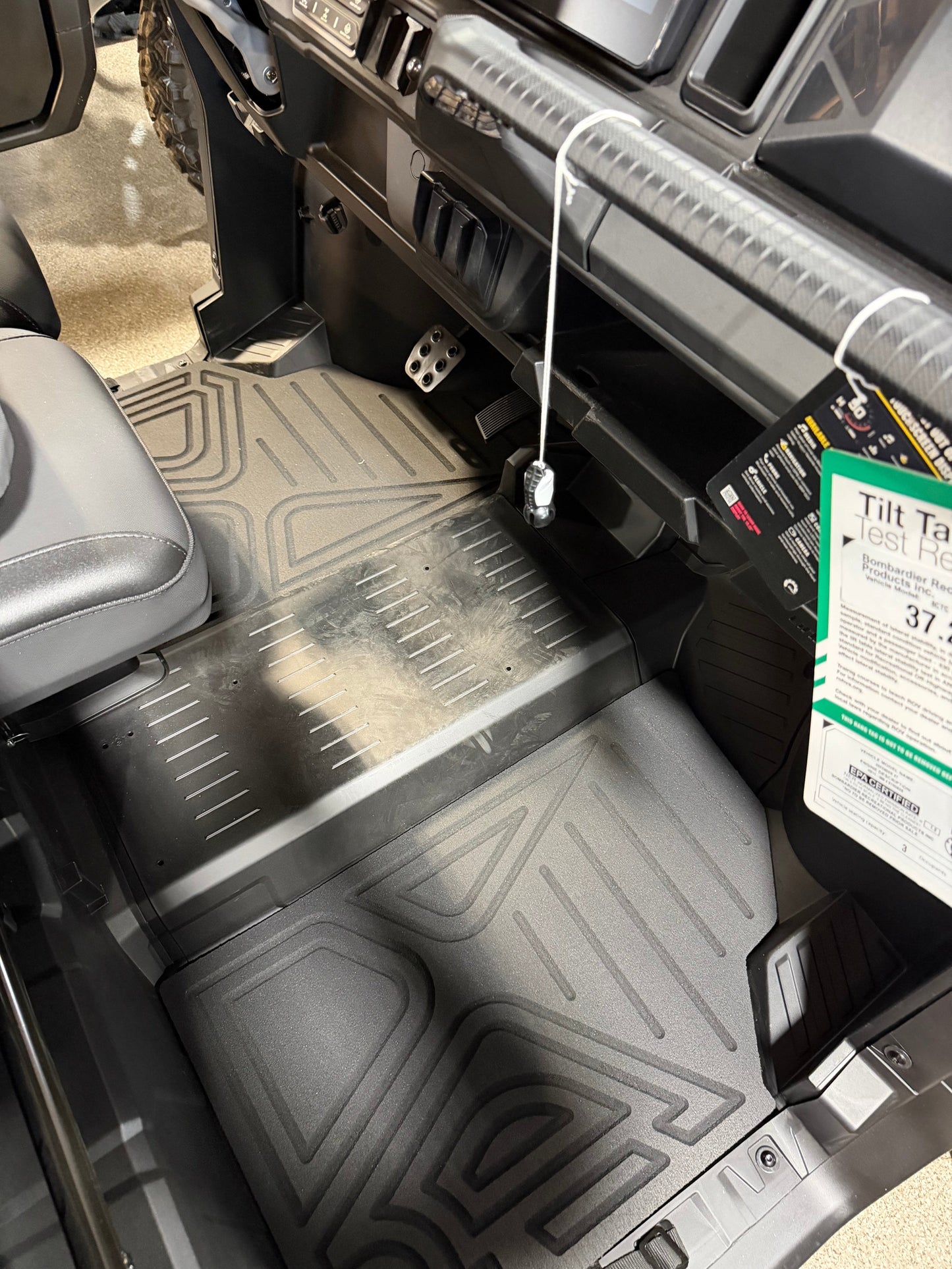 CAN-AM Defender HD10 HD 9mm Rubber Mats (2016 - current) - Floor Mat