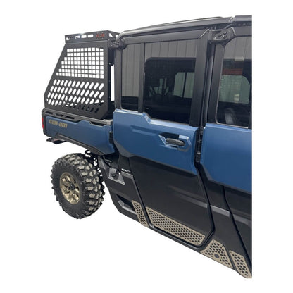 Can-Am Defender HD10-HD11 Tall Bed Rack with Enclosure - Storage Options