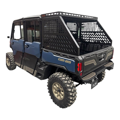 Can-Am Defender HD10-HD11 Tall Bed Rack with Enclosure - Storage Options