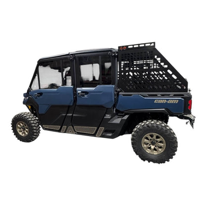 Can-Am Defender HD10-HD11 Tall Bed Rack with Enclosure - Storage Options