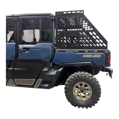 Can-Am Defender HD10-HD11 Tall Bed Rack with Enclosure - Storage Options