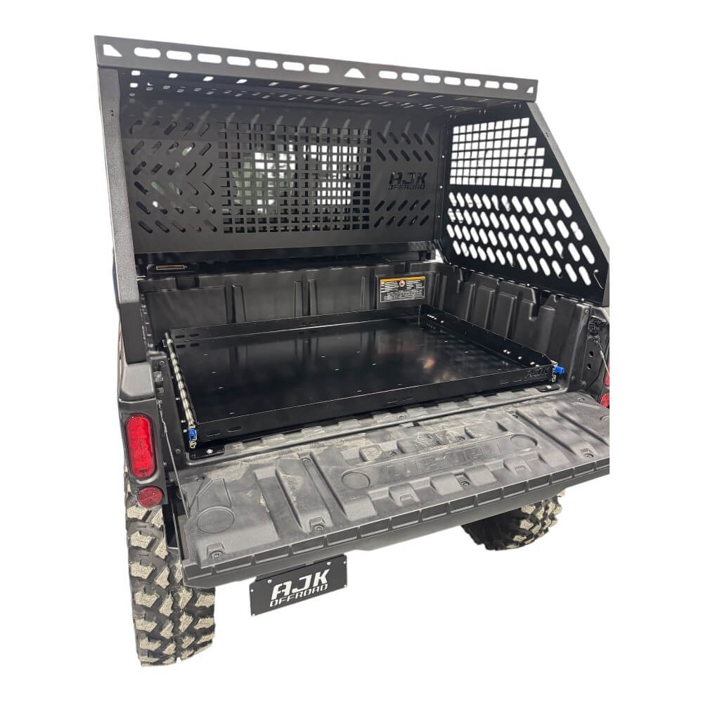 Can-Am Defender HD10-HD11 Tall Bed Rack with Enclosure - Storage Options