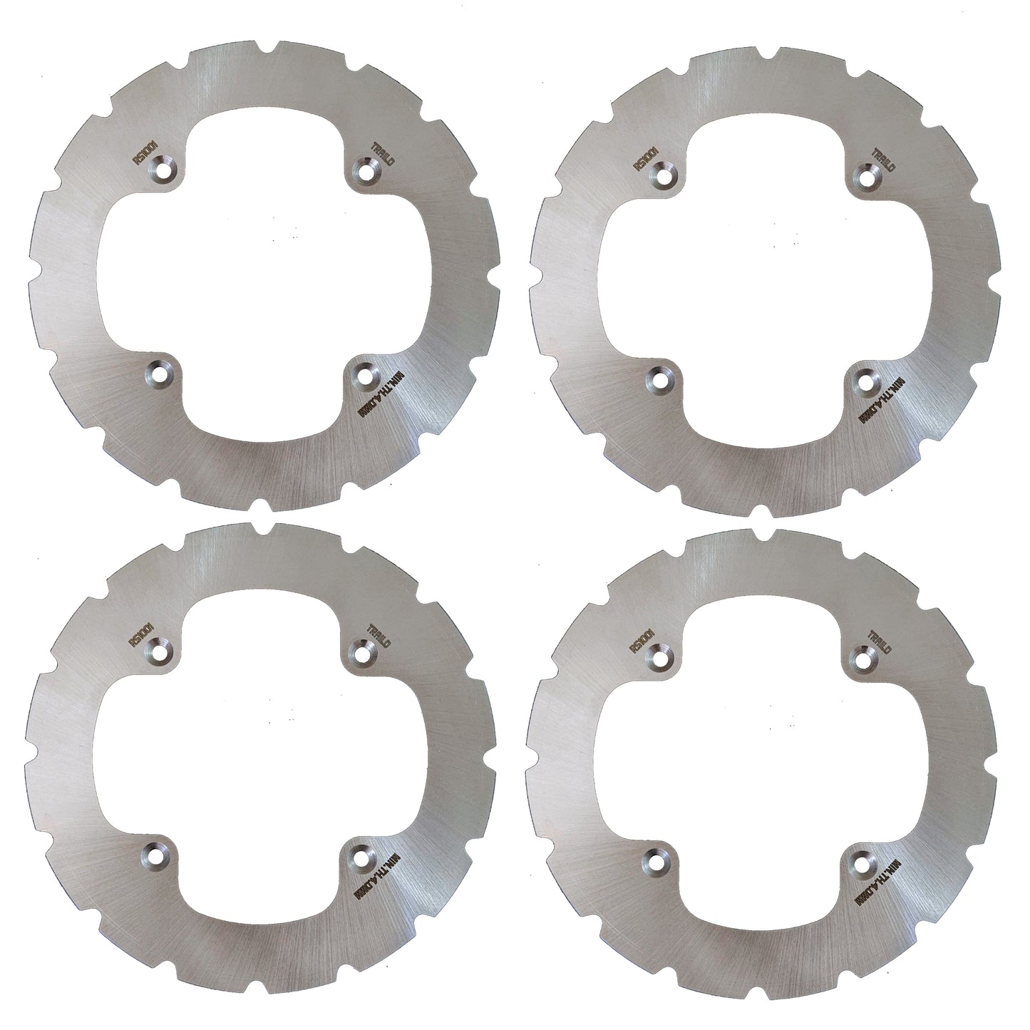 Can Am Defender HD10/HD9/HD8/HD7 2016-2024 Ridge Rider Disc Brake Rotors - Full Vehicle Set (Front & Rear) - Brake