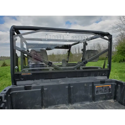 Can-Am Defender Max 4 - 1 Pc Lexan Back Panel w/Vent Option