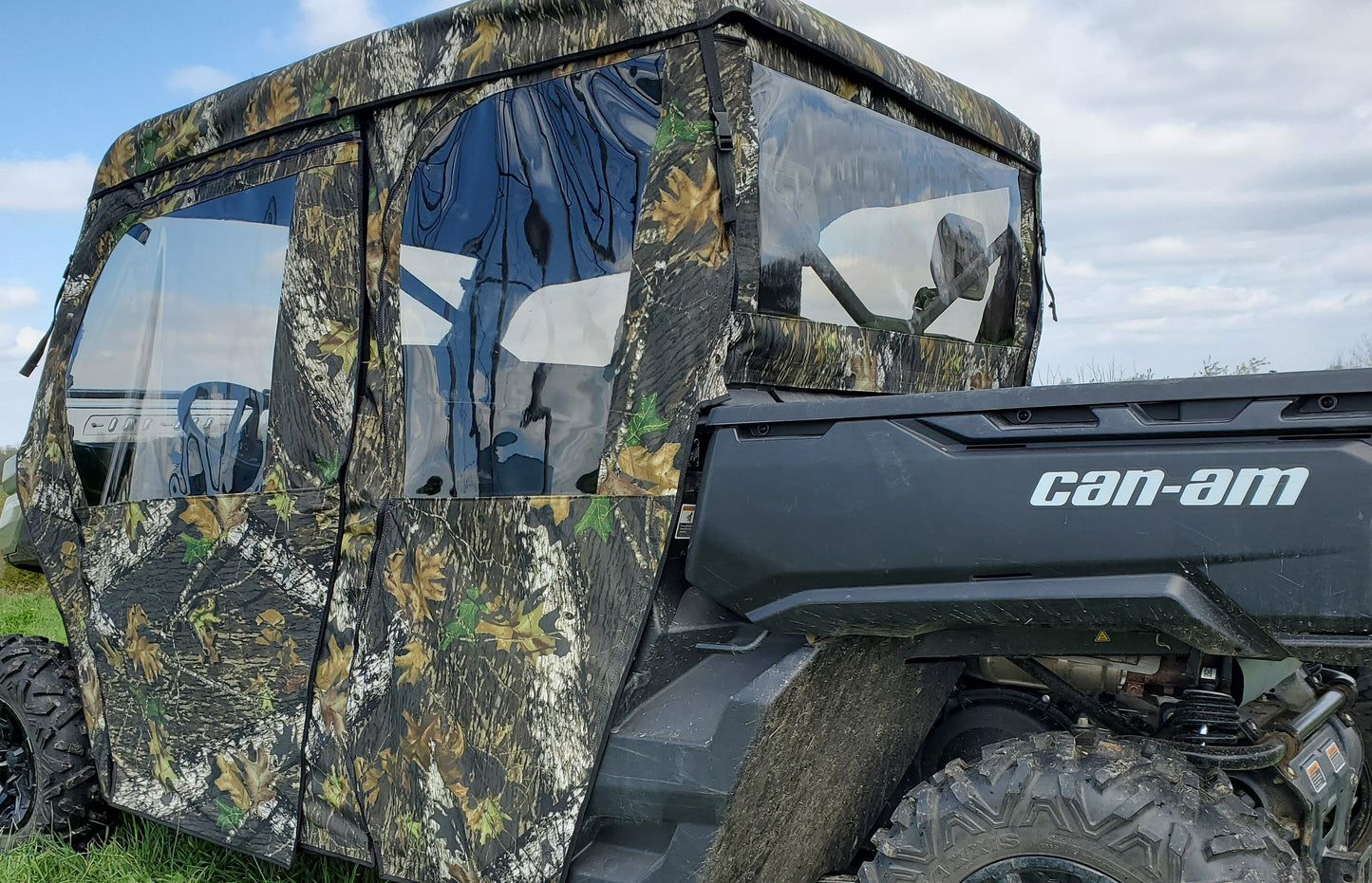 Can-Am Defender Max 4 - Door/Rear Window Combo (Full Doors) - Full Door/Back Panel