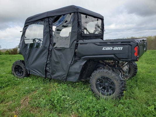 Can-Am Defender Max 4 - Door/Rear Window Combo (Full Doors) - Full Door/Back Panel