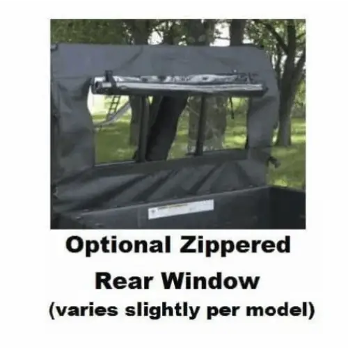 Can-Am Defender Max 4 - Full Cab Enclosure For Hard Windshield (Full Doors)