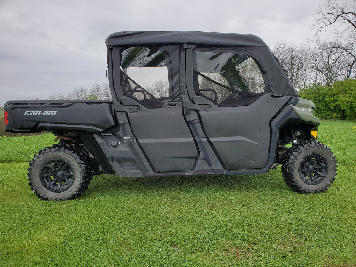 Can-Am Defender Max 4 - Soft Doors (Half Doors) - Enclosures
