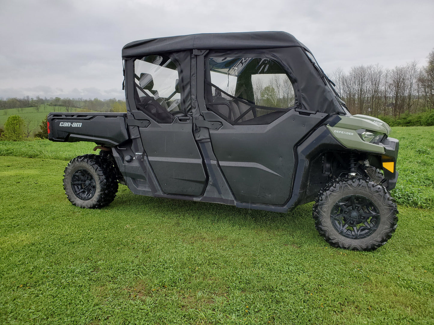 Can-Am Defender Max 4 - Soft Doors (Half Doors) - Enclosures