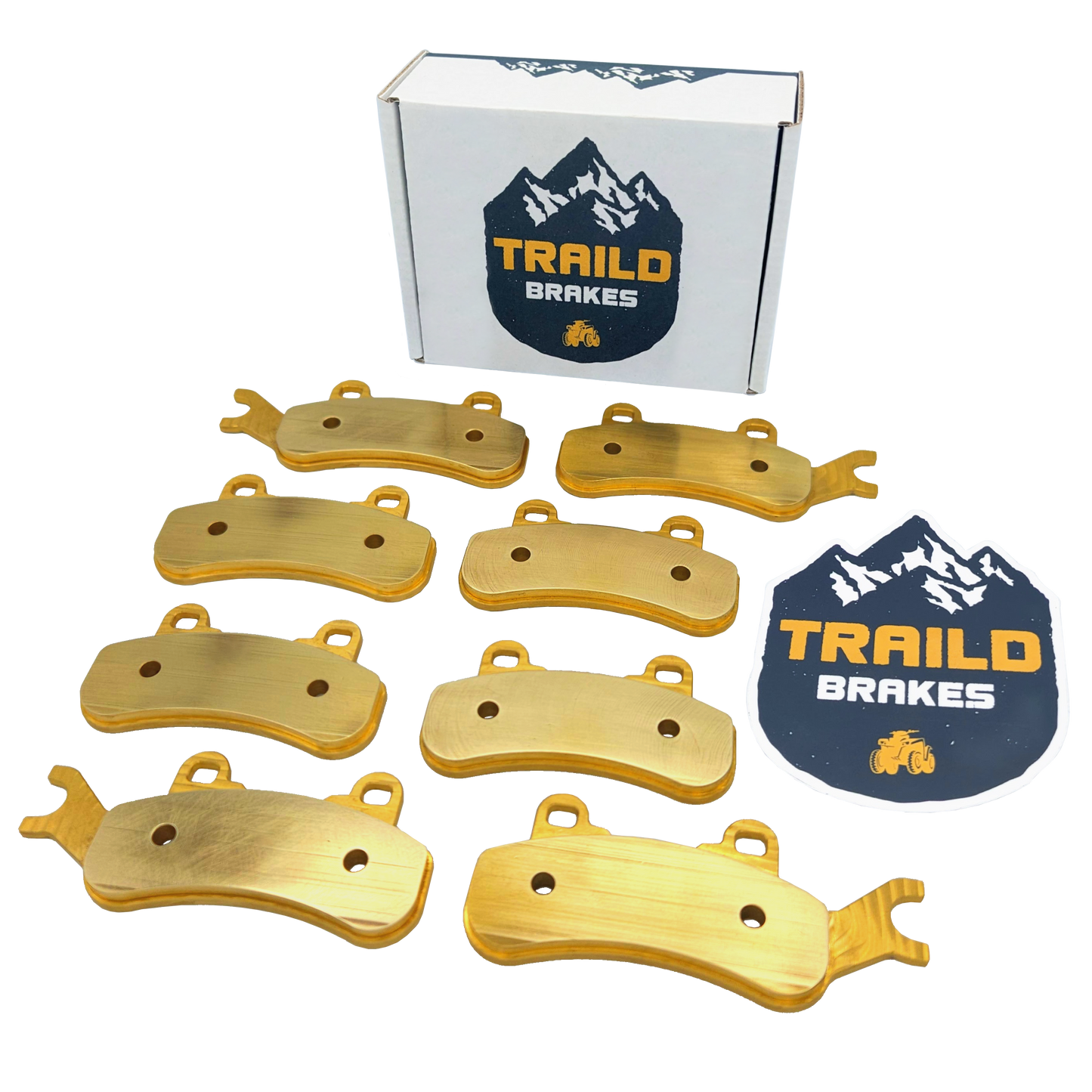 Can-Am Defender MAX 6-Seater/PRO/6x6 HD10/HD9/HD8/HD7 2016-2026 Ridge Rider Rotor and Pad Kit - Pad & Rotor Kit