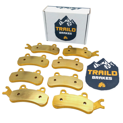 Can-Am Defender MAX 6-Seater/PRO/6x6 HD10/HD9/HD8/HD7 2016-2026 Ridge Rider Rotor and Pad Kit - Pad & Rotor Kit