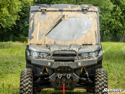 Can-Am Defender MaxDrive Power Flip Glass Windshield