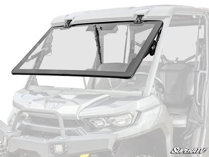 Can-Am Defender MaxDrive Power Flip Glass Windshield