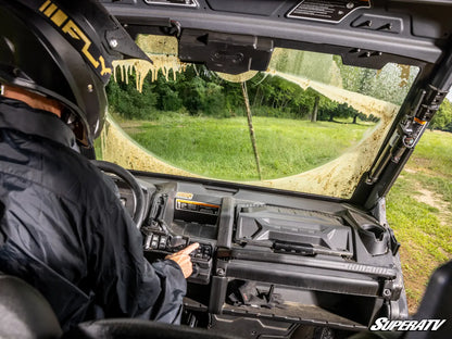 Can-Am Defender MaxDrive Power Flip Glass Windshield