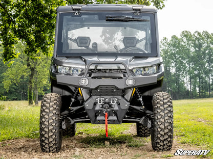Can-Am Defender MaxDrive Power Flip Glass Windshield
