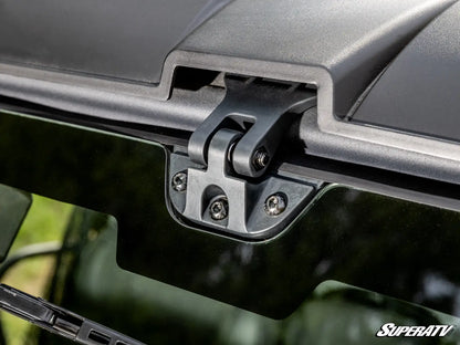 Can-Am Defender MaxDrive Power Flip Glass Windshield