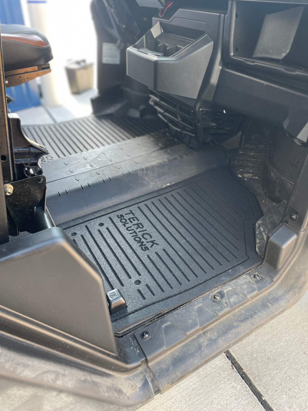 Can-Am Defender Rubber Floor Mats - UTV Rubber floor mats