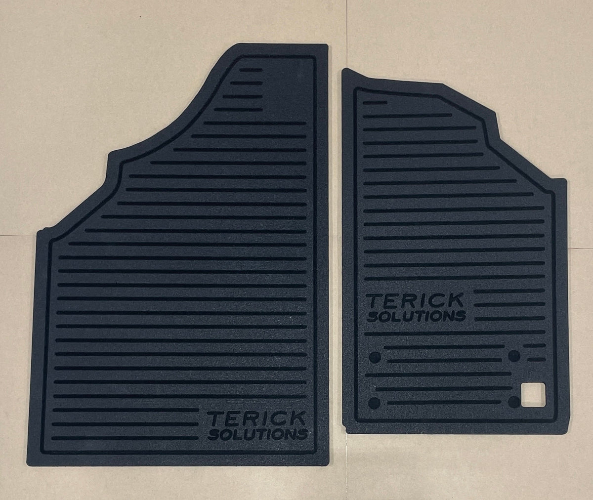 Can-Am Defender Rubber Floor Mats - UTV Rubber floor mats