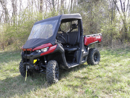 Can-Am Defender - Vinyl Windshield/Top Combo - Windshield and Roof