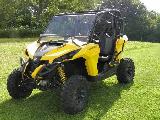 Can-Am Maverick - 2 Pc Scratch-Resistant Windshield - Windshields