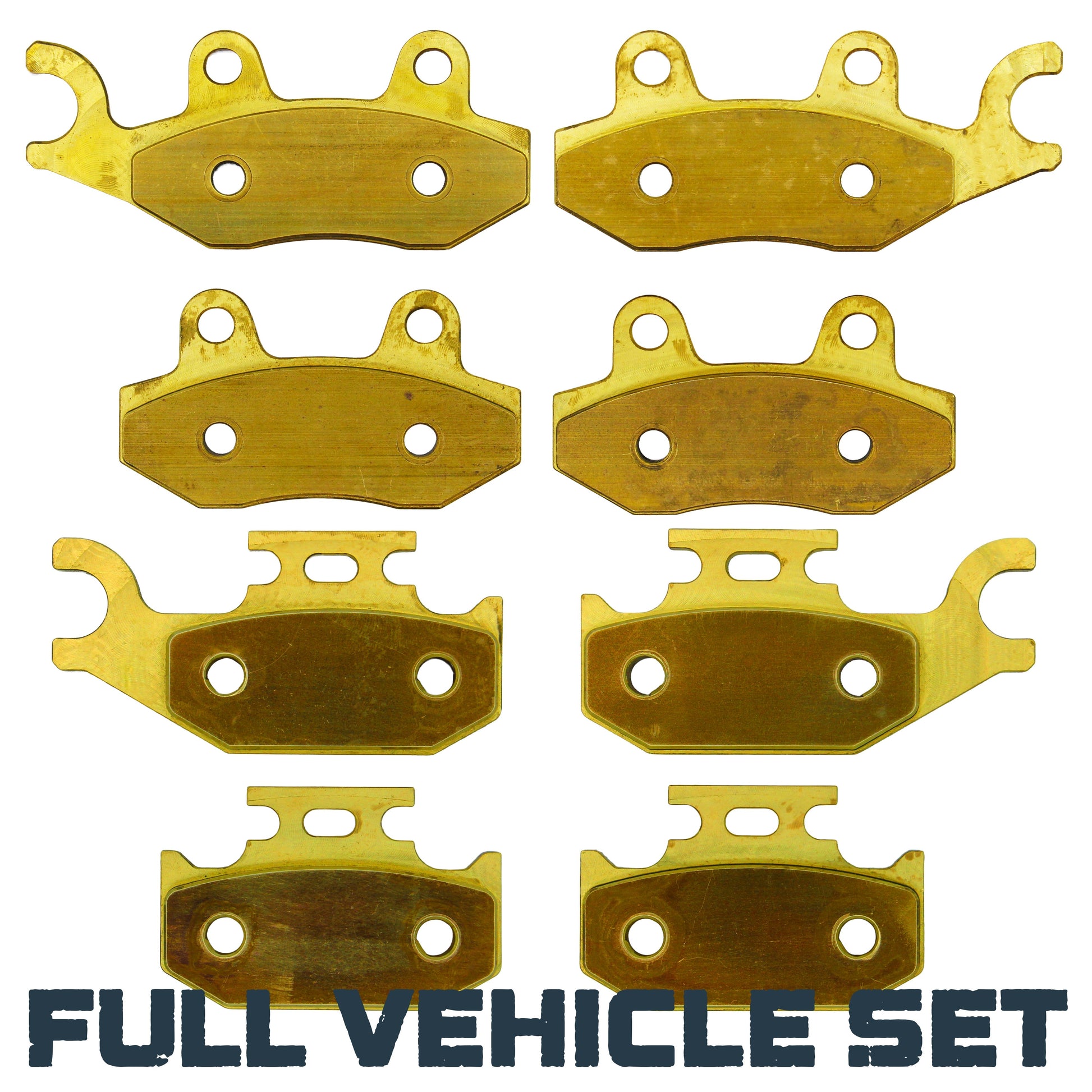 Can-Am Maverick 2013-2018 Brass Brake Pad Set - Full Vehicle Set - Brake Pads