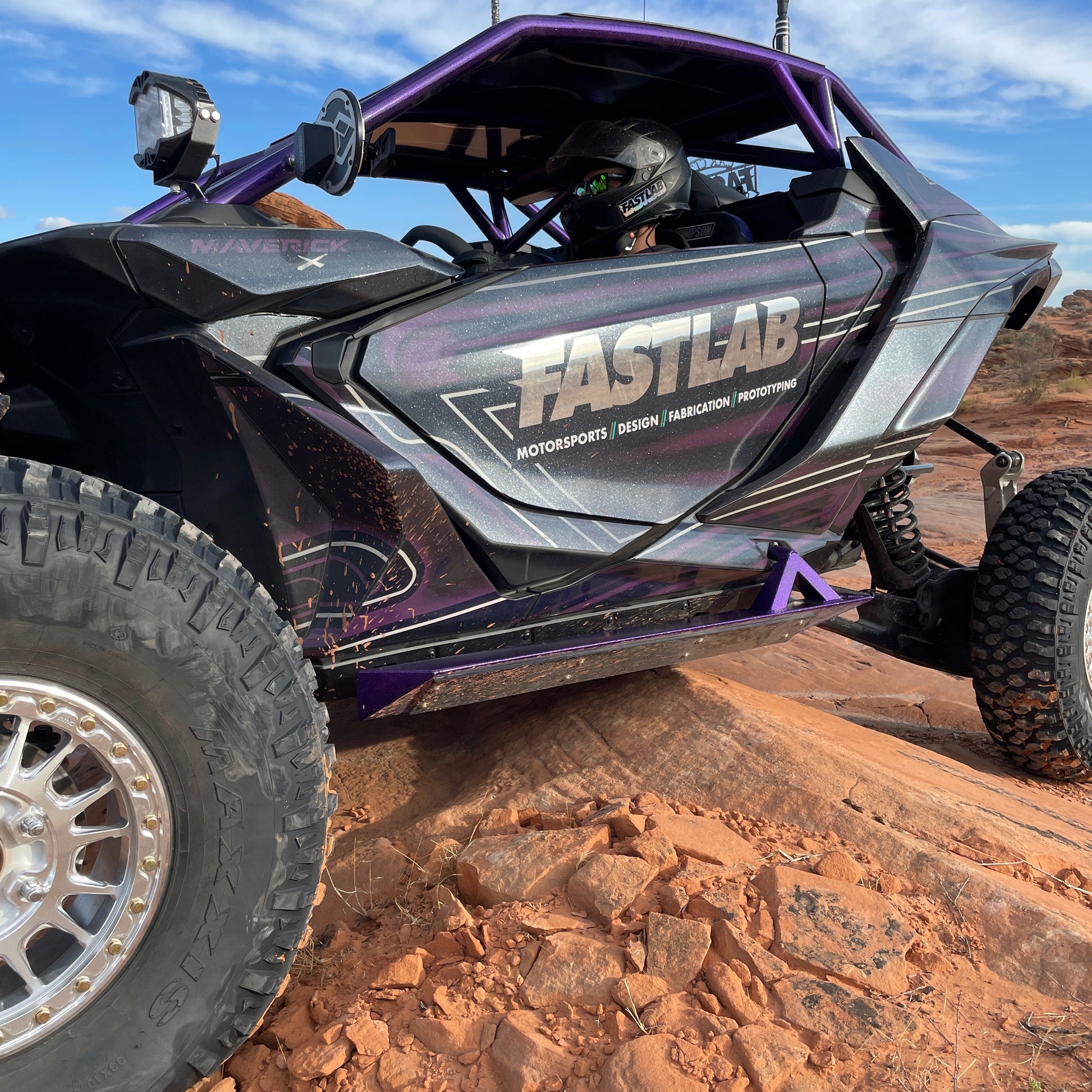 Can-Am Maverick R 2-Seat Rock Slider Steps - Rock Sliders