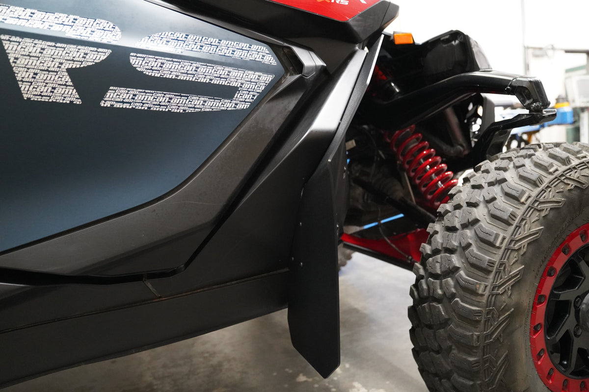 Can-Am Maverick R Front Fender Flares - Fender Guards