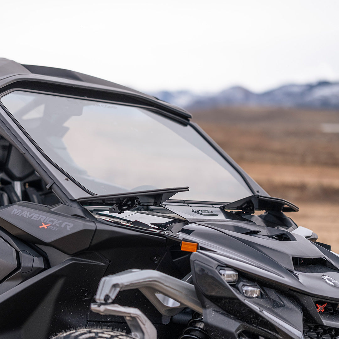 Can-Am Maverick R Front Windshield - Glass Front Windshield