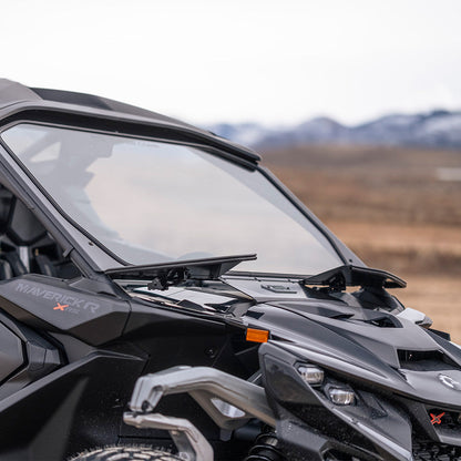 Can-Am Maverick R Front Windshield - Glass Front Windshield