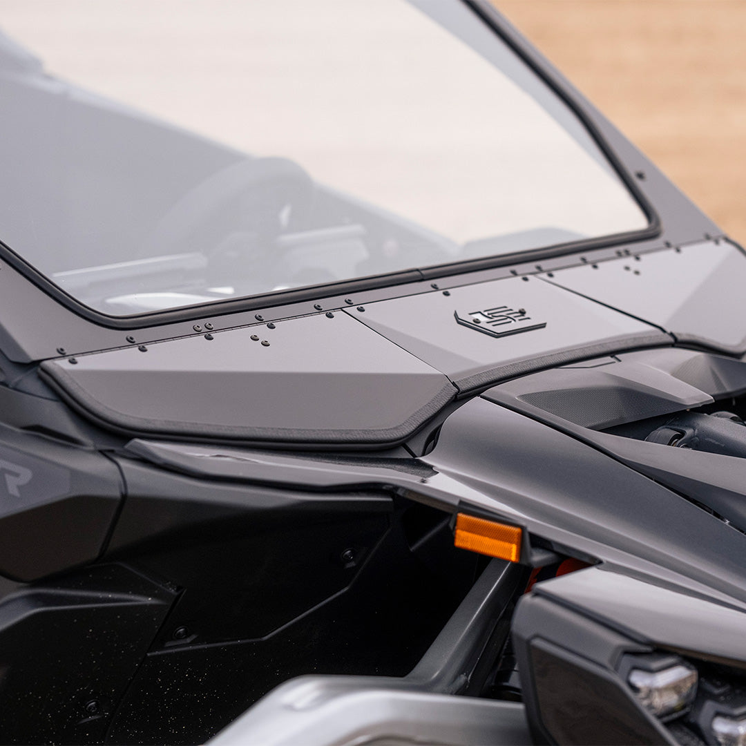 Can-Am Maverick R Front Windshield - Glass Front Windshield
