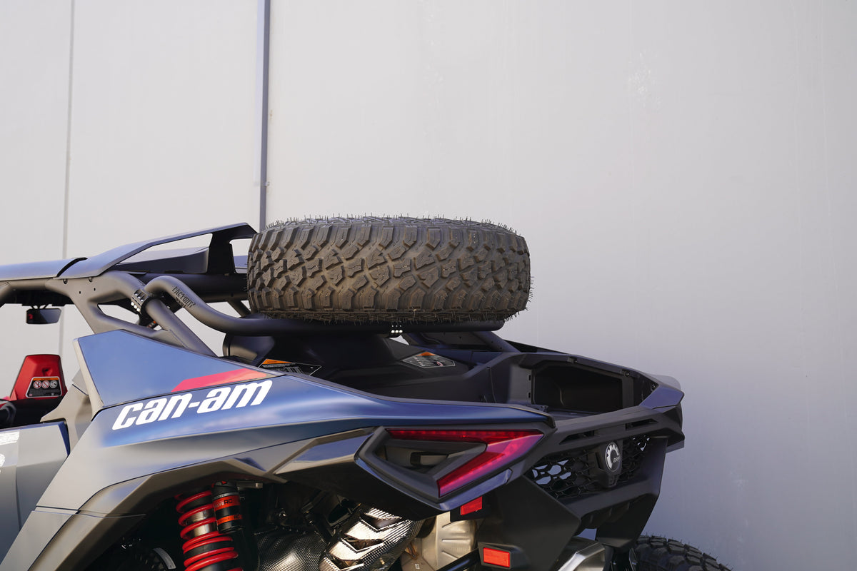 Can-Am Maverick R Max Dual Clamp Spare Tire Mount - Spare Tire Mounts