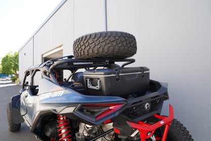 Can-Am Maverick R Max Mid-Height Dual Clamp Spare Tire Mount - Spare Tire Mounts