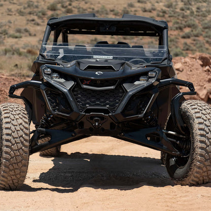 Can-Am Maverick R Polycarbonate Half Front Windshield - Polycarbonate Front Windshield