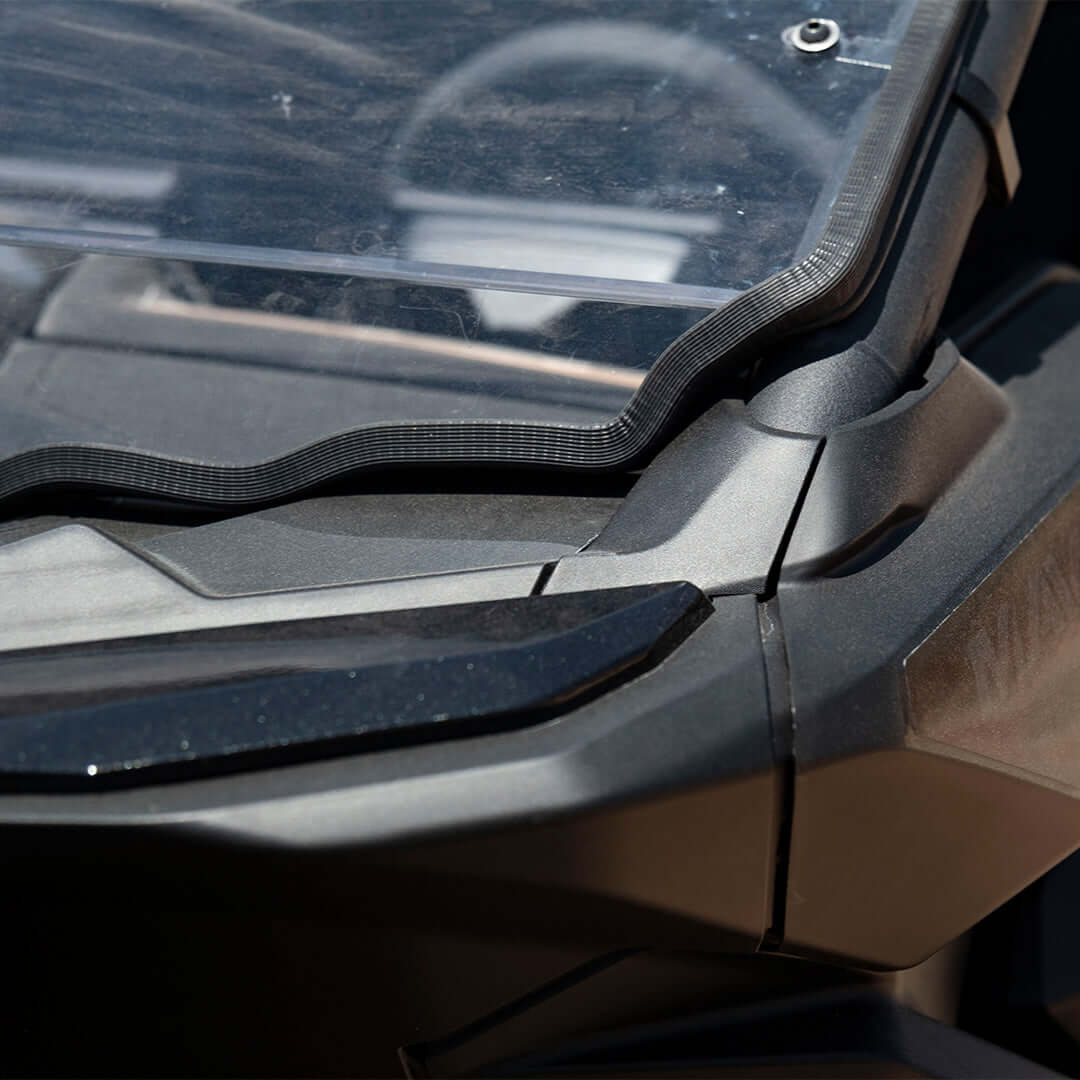 Can-Am Maverick R Polycarbonate Half Front Windshield - Polycarbonate Front Windshield